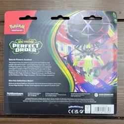 Pokemon Mega Evolution Perfect Order Booster 3 pack Blister and 1 booster bundle - Image 3