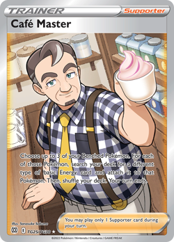 Cafe Master TG25/TG30 Ultra Rare Brilliant Stars Trainer Gallery Pokemon NM/M - Image 4