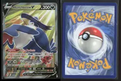 Honchkrow V 161/172 Ultra Rare Brilliant Stars Pokemon NM/M - Image 3