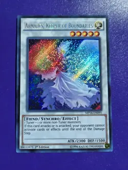 Armades, Keeper of Boundaries Secret Rare 1st Edition MP14-EN095 LP Yugioh - Image 1