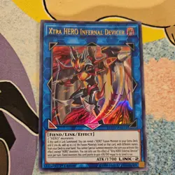 Xtra Hero Infernal Devicer - DUOV-EN013 - 1st Edition - Ultra - YuGiOh - New - Image 1