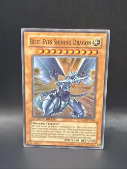 Blue-Eyes Shining Dragon MOV-EN001 Yu-Gi-Oh! The Dark Side of Dimensions - Image 1