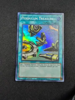 Yugioh - Pendulum Treasure DAMA-EN068 1st Super Rare NM - Image 1
