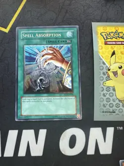 Yugioh Spell Absorption FET-EN039 Ultimate Rare Holo Unlimited Edition 010💎NM💎 - Image 1
