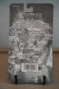 2002 Yugioh LOD 1st Edition Legacy of Darkness Blister Pack Sealed TCG - Image 2