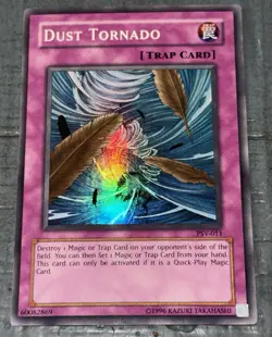 YUGIOH Dust Tornado PSV-011 Pharaoh's Servant Unlimited VLP Collectible Card! - Image 1
