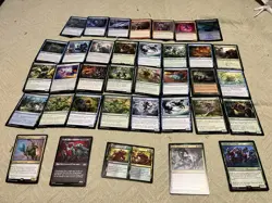MTG FROGS + TOADS themed Magic The Gathering Card Lot+ BONUSES - Image 2