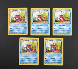 5 NM/LP+ Seaking 1st Edition Jungle Set 46/64 Pokemon Cards - Image 1