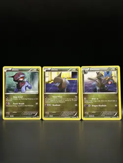 Deino 93/124 94/124 & Zweilous 96/124 - Pokemon Dragons Exalted Card - LP/NM/LP - Image 1