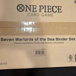 Bandai One Piece Card Game Seven Warlords of the Sea Binder Set English Binder - Image 5