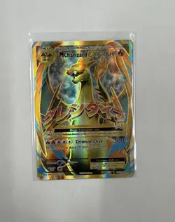 Pokemon M Charizard EX 13/108 Evolutions Full Art Ultra Rare Holo Mega Card - Image 1