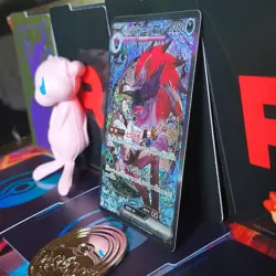 Pokemon N's Zoroark EX Full Art Holo SAR Card 127/100 Sv9: Battle Partners JP - Image 4