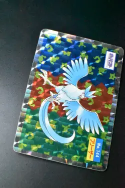 Articuno No. 144 Topsun 1995 Holofoil Prism Japanese Pokemon Card - Image 3