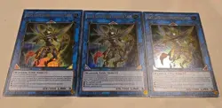 3x MAMA-EN073 Black Luster Soldier - Soldier of Chaos Ultra Rare 1st Ed YuGiOh - Image 2
