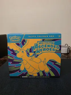 ‼‼‼BOX ONLY‼‼‼ Ascended Heroes box, card list, sleeves, dice and dividers - Image 2