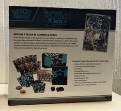 Pokemon TCG Black Bolt ETB Elite Trainer Box New Sealed Trading Card Game - Image 3
