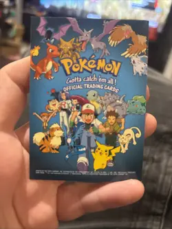 1999 Pokemon TV Animation Card TV Checklist - Image 1