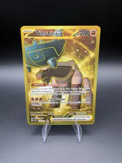 Ting-Lu EX 275/193 Paldea Evolved Hyper Rare Gold 2023 Pokemon TCG Card - Image 1