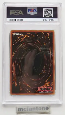McDonald's TCG 2002 YU-GI-OH! MP1-003 GODDESS OF WHIM Trading Card PSA 5 EX - Image 3