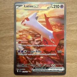 Latias EX Surging Sparks Sir Special Illustration Card 239/191 Rare NM Condition - Image 1
