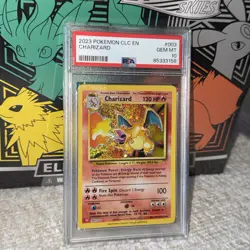 2023 Pokemon CLC Trading Card Game Classsic Charizard #003 PSA 10 GEM MINT - Image 1