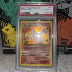 2023 Pokemon CLC Trading Card Game Classsic Charizard #003 PSA 10 GEM MINT - Image 4
