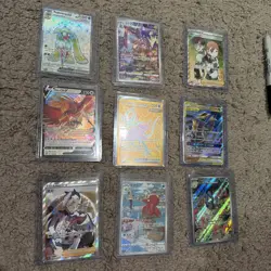 Pokemon Tcg Lot of 9 Full Art Pokemon cards, English and Japanese Lot #16 - Image 2
