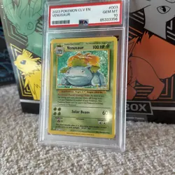 Pokemon CLV EN Venusaur 003/034 Trading Card Game Classic Collection Holo PSA 10 - Image 4