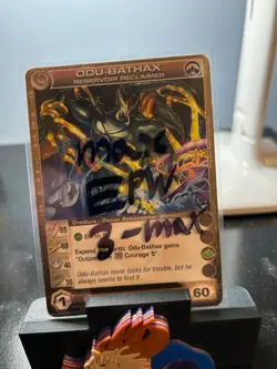 CHAOTIC ODU-BATHAX MAX ENERGY POWER WISDOM (3-MAX STATS) CARD AU - Image 1