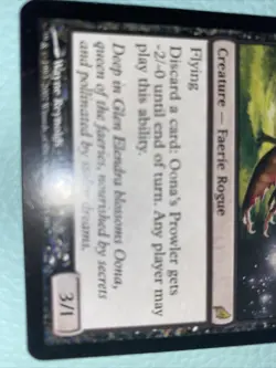 Oona's Prowler Lorwyn Black Rare MAGIC THE GATHERING MTG CARD - Image 3
