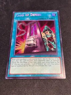 Card of Demise LCKC-EN029 - Secret Rare - NM - Image 4