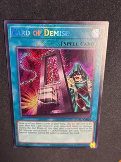 Card of Demise LCKC-EN029 - Secret Rare - NM - Image 5