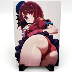 Oshi no Ko Kana Arima Sexy Anime Waifu Girl Doujin Lewd Goddess Story Art Card - Image 1