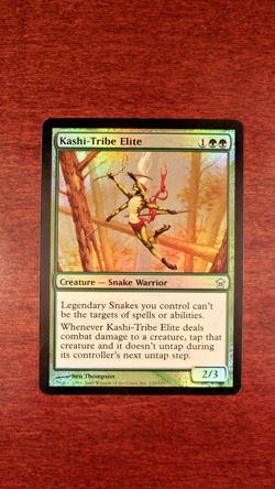 FOIL Kashi-Tribe Elite - LP Lightly Played Saviors of Kamigawa English MTG Magic - Image 1