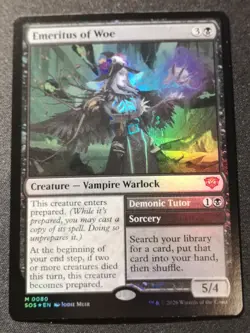 Emeritus Of Woe - Foil - SOS - MTG - NM - EN - 0080 - Image 1