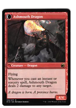 Innistrad: Midnight Hunt #159 Smoldering Egg - Image 2