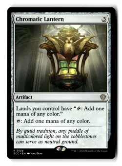 Chromatic Lantern 138 Rare Commander: Lorwyn Eclipsed Magic: The Gathering NM - Image 1