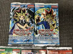 Yu-Gi-Oh! English LOB DC IOC PS SP 2014 Unsearched Sealed Booster Pack Lot (5) - Image 3
