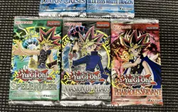 Yu-Gi-Oh! English LOB DC IOC PS SP 2014 Unsearched Sealed Booster Pack Lot (5) - Image 4