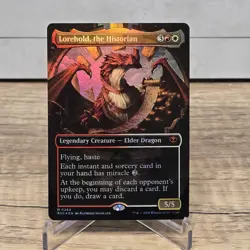 EN - Foil - Lorehold, the Historian (Borderless) - 284 - SOS - NM - Image 1