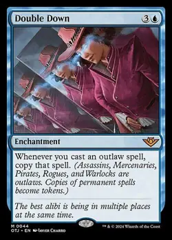 Magic The Gathering MTG DOUBLE DOWN Outlaws of Thunder Junction NM Near Mint - Image 1