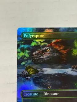Polyraptor Special Guest Foil LCI NM MTG Dinosaur Commander Staple - Image 2
