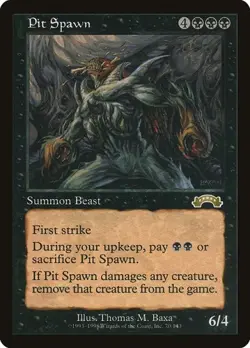 2x Pit Spawn Exodus LP MTG - Image 1