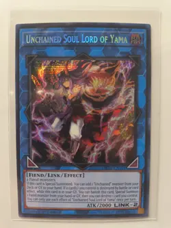 Yu-Gi-Oh - Unchained Soul Lord of Yama - MP24-EN101 Prismatic Secret Rare - Image 1