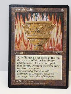 MTG Ashnod's Cylix Alliances Regular Rare Near Mint Never Been Played - Image 1