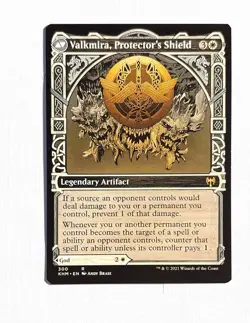 Reidane, God of the Worthy ~ MTG Kaldheim ~ #300 Valkmira, Protector's Shield - Image 2