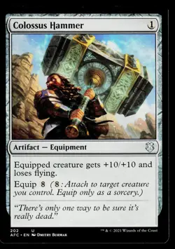 Colossus Hammer U Commander: Adventures in the Forgotten Realms 202 NM - Image 1