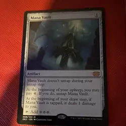 Wizards of the Coast Mana Vault Double Masters 2022 Mythic Artifact 308 Christi… - Image 1