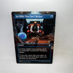 An Offer You Can't Refuse (Borderless) 311 Foundations Magic: The Gathering LP - Image 1