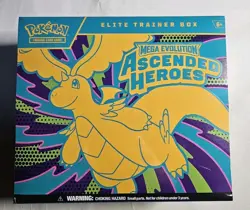 Pokemon Ascended Heroes Elite Trainer Box ETB Sealed Small Tear - Image 1